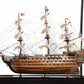 69" Wood Brown HMS Victory Large Floor Display Boat Hand Painted Decorative Boat