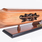 8" Wooden Manufactured Wood Hand Painted Decorative Boat