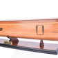 8" Wooden Manufactured Wood Hand Painted Decorative Boat