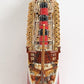 5" Black and Red Solid Wood Hand Painted RMS Queen Mary Model Boat