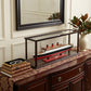 16" Black and Red Solid Wood Hand Painted RMS Queen Mary Medium Display Case Model Boat