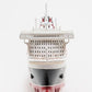 13" Black and Red RMS Queen Mary II Large Boat Hand Painted Decorative Boat