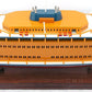 11" Maroon Staten Island Ferry Boat Hand Painted Decorative Boat