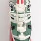 9" Black and Red Solid Wood Hand Painted SS United States 1952 Model Boat