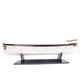 6" Brown and White Solid Wood Hand Painted RMS Titanic Lifeboat No.7 Model Boat
