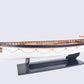 6" Brown and White Solid Wood Hand Painted RMS Titanic Lifeboat No.7 Model Boat