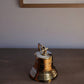 7" Gold Metal Hand Painted 1912 RMS Titanic Bell 6" Model Bell