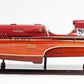 10" Solid Wood Hand Painted Ferrari Hydroplane Large Model Boat