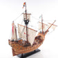 26" Wood Brown Hand Painted Sculpture
