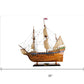 30" Wood Brown Mayflower Boat Hand Painted Decorative Boat
