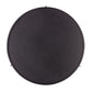 33" Black Manufactured Wood And Metal Round Coffee Table