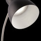 Black Matte and Silver LED Adjustable Desk Lamp