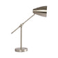 Brushed Silver LED Adjustable Desk Lamp