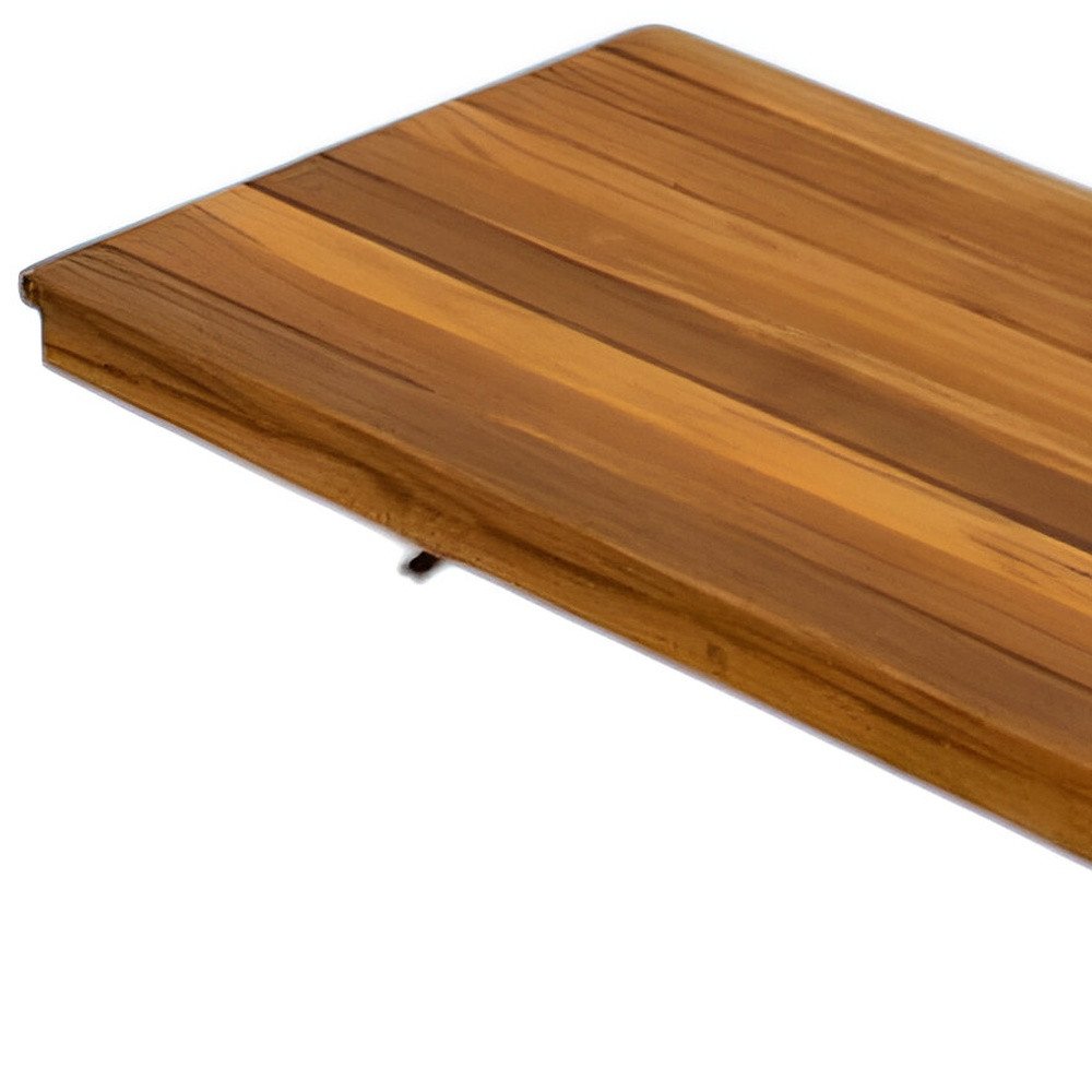 24" Premium Wall Mount Teak Shower Bench