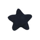 Set of Two 12" X 12" Blue and White Star Starfish Coastal Throw Pillow