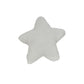 Set of Two 12" White Starfish Coastal Throw Pillows