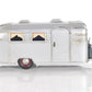 6" Silver Metal Hand Painted Silver Camping Trailer Model Car
