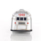 6" Silver Metal Hand Painted Silver Camping Trailer Model Car