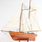 28" Wood Brown America 1851 Yacht Hand Painted Sculpture