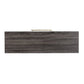 48" Gray and Gold Wood and Metal Frame Console Table With Drawer