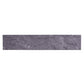 52" Gray and Gold Faux Marble and Metal A Frame Console Table