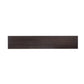 54" Espresso and Black Wood and Iron Console Table
