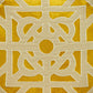 18" Mustard Yellow Velvet Throw Pillow