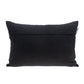 Shimmering Metallic Blue Beaded Luxury Throw Pillow