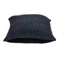 Shimmering Metallic Blue Beaded Luxury Throw Pillow