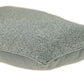 Shimmering Silver Beaded Luxury Throw Pillow