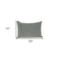 Shimmering Silver Beaded Luxury Throw Pillow