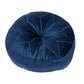 20" X 20" Navy Blue Round Throw Pillow