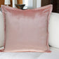 Premier 24" Soft Touch Metallic Pink Solid Color Accent Pillow