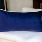12" X 24" Blue Throw Pillow