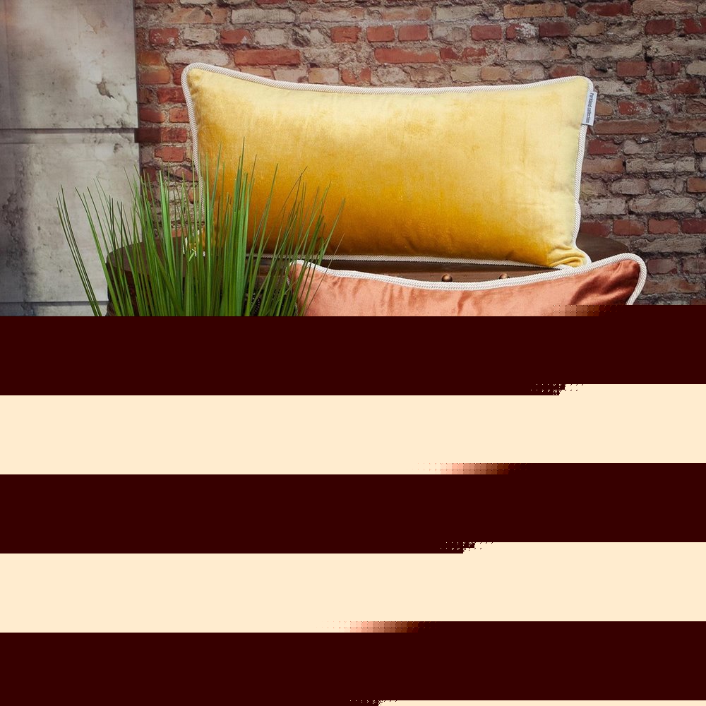20" Gold Throw Pillow