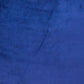 20" Gray And Navy Blue Velvet Throw Pillow