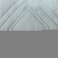Gray Quilted Diamonds Velvet Solid Color Lumbar Pillow