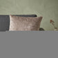 Tufted Diamonds Taupe Velvet Accent Pillow
