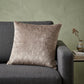 Tufted Diamonds Taupe Velvet Accent Pillow