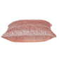 Tufted Diamond Pink Transitional Square Pillow