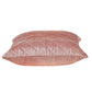 Tufted Diamond Pink Transitional Square Pillow