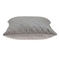Taupe Tufted Velvet Quilted Throw Pillow