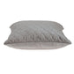 Taupe Tufted Velvet Quilted Throw Pillow