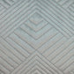 20" Gray Cotton Blend Throw Pillow