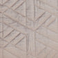 20" Taupe Cotton Blend Throw Pillow
