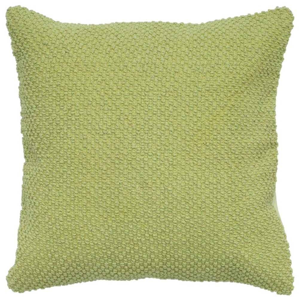 20" Brown Cotton Throw Pillow