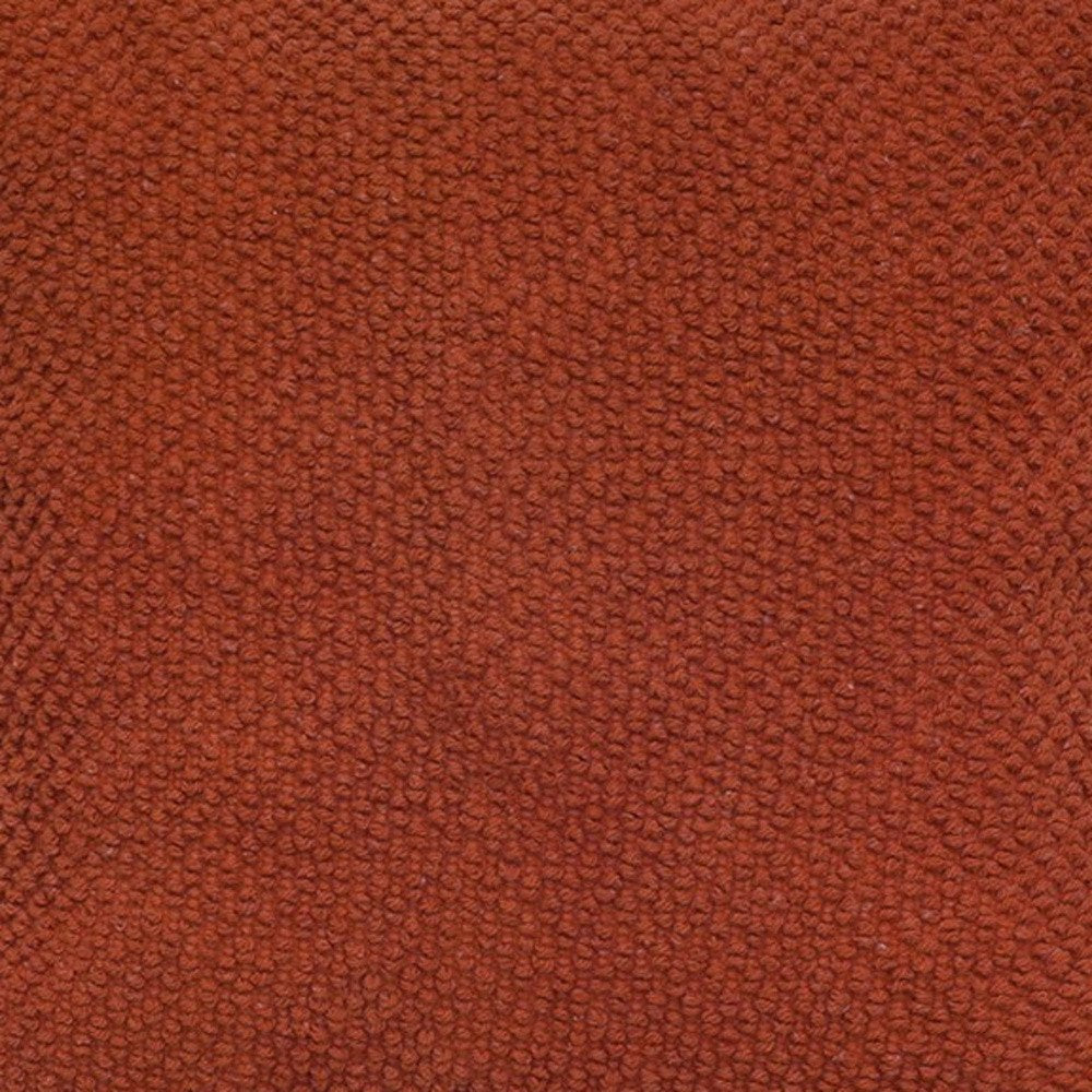 20" Brown Cotton Throw Pillow