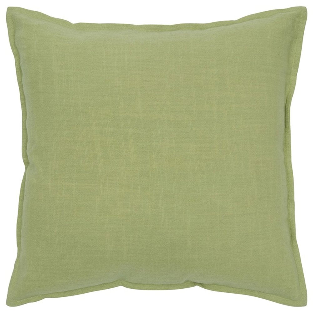 20" Brown Cotton Throw Pillow