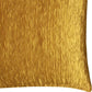 18" Gold Cotton Throw Pillow