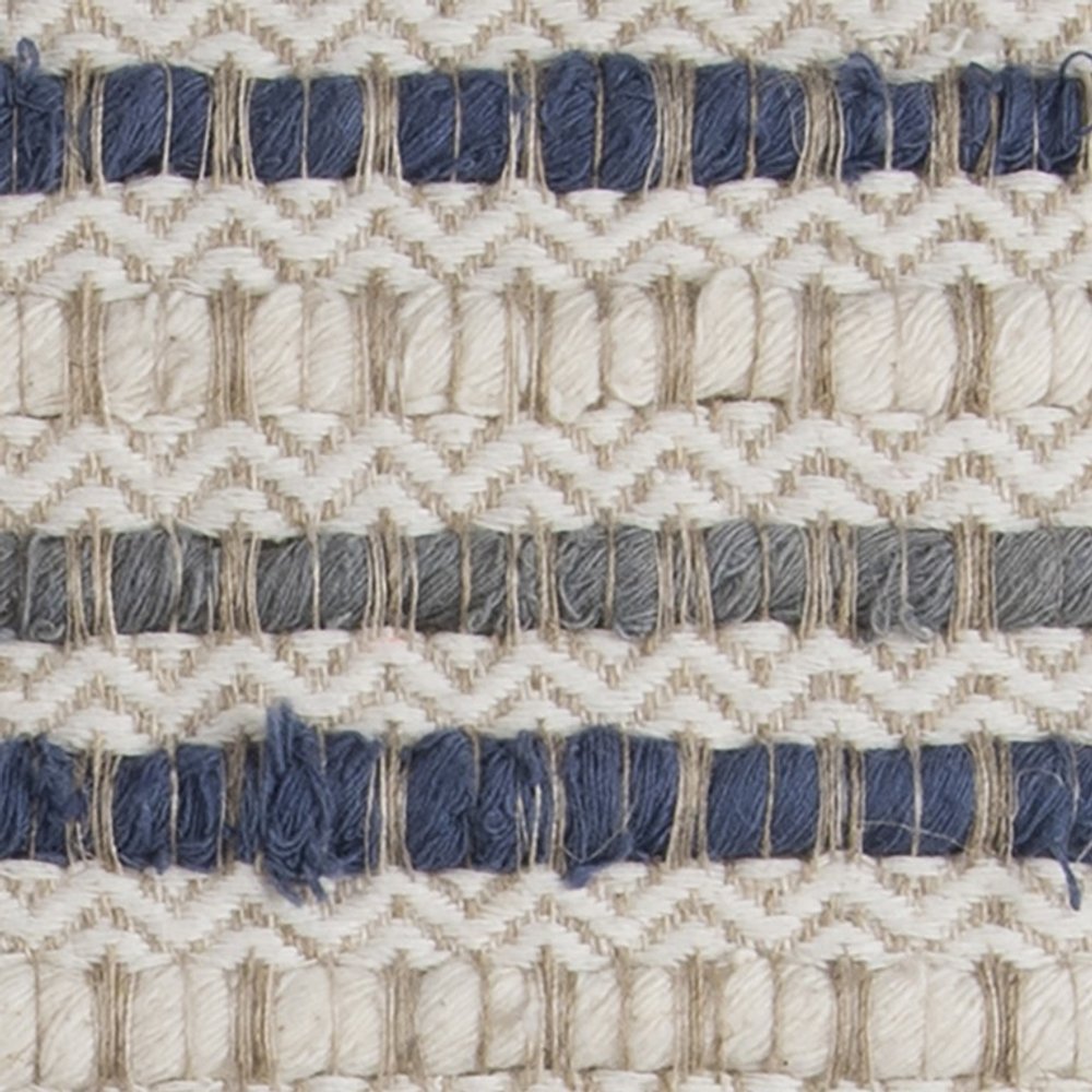 Brown Beige Nubby Texture Bands Throw Pillow